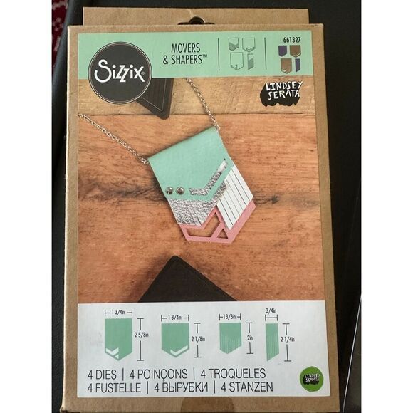 Sizzix Movers & Shapers Lindsey Serata Fringe Necklace Die Set - Picture 4 of 10